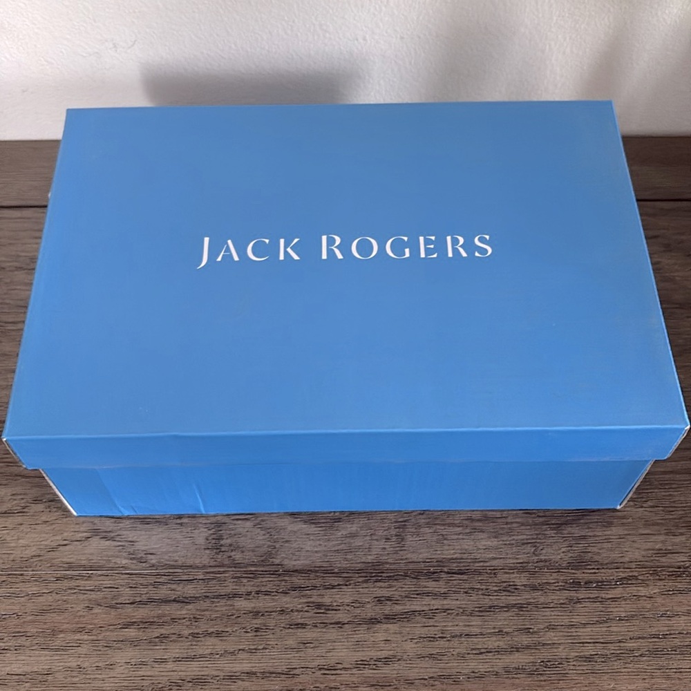 NIB [Jack Rogers] Heidi Satin Bow T-Strap Zip Flat Sandals in Rose Women’s Sz 6 - Picture 9 of 11